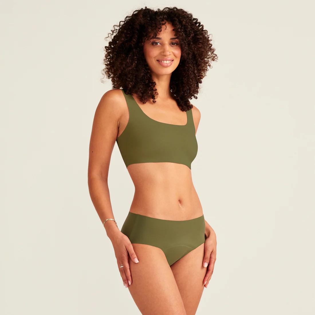 Hipster Seamless Extra Strong khaki - Image 6