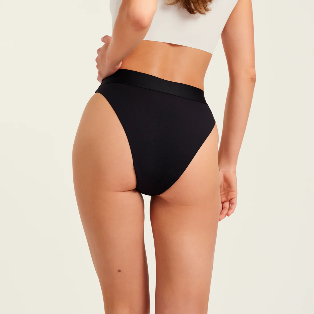Slip Seamless Cheeky schwarz - Image 3