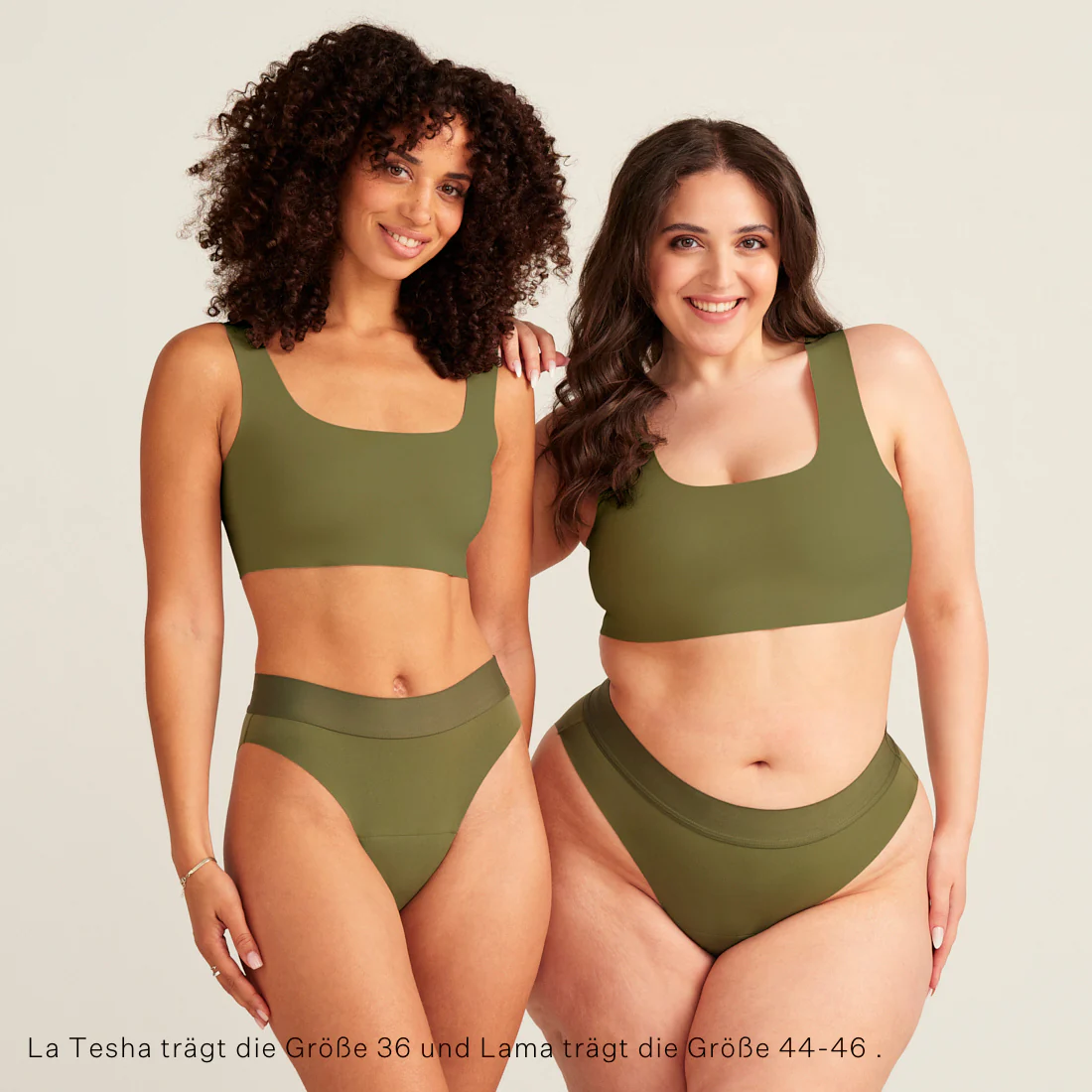 Slip Seamless Cheeky khaki - Image 8